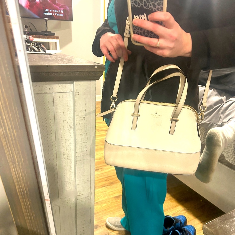 Kate Spade off white and pink- brand new